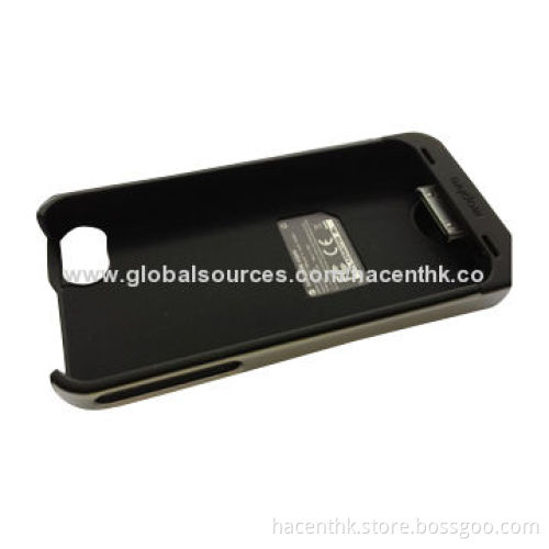 3,500mAh Power Bank Cases for iPhone 5/5C/5S, 5.0V DC/0.5A Output